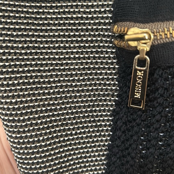 MISOOK FIT BLAZER WOMEN SIZE XS BLACK GRAY MESH SLEEVE - Picture 10 of 12